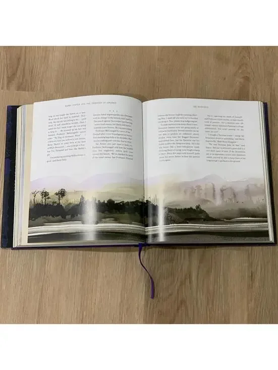 Harry Potter and the Prisoner of Azkaban Hardcover Book J K Rowling Jim Kay 2017 - Picture 4 of 9